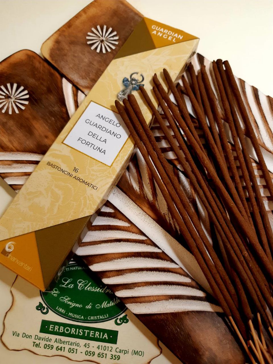 Incenso in stick Guardian Angel: angelo guardiano della FORTUNA