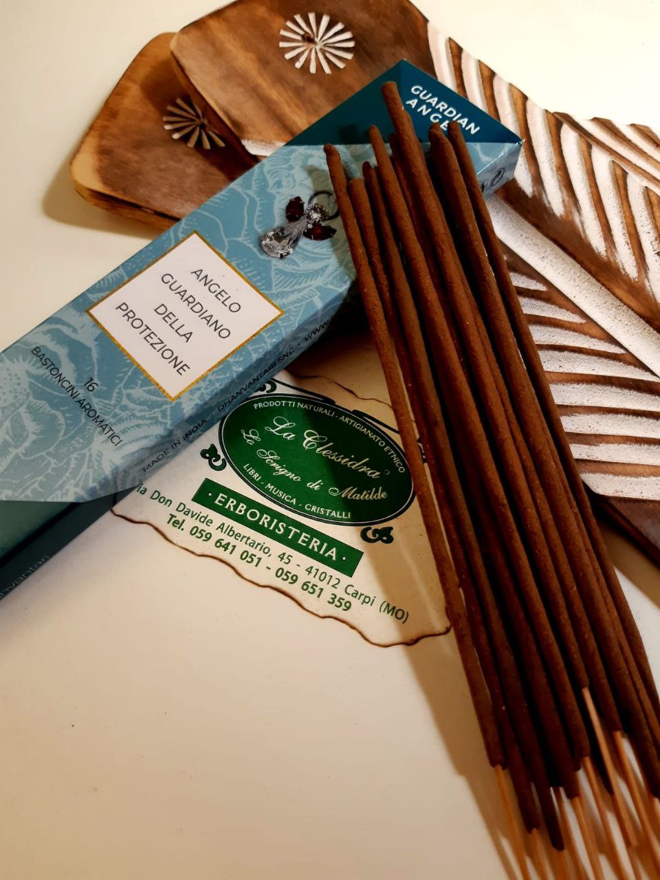 Incenso in stick Guardian Angel: angelo guardiano della PROTEZIONE