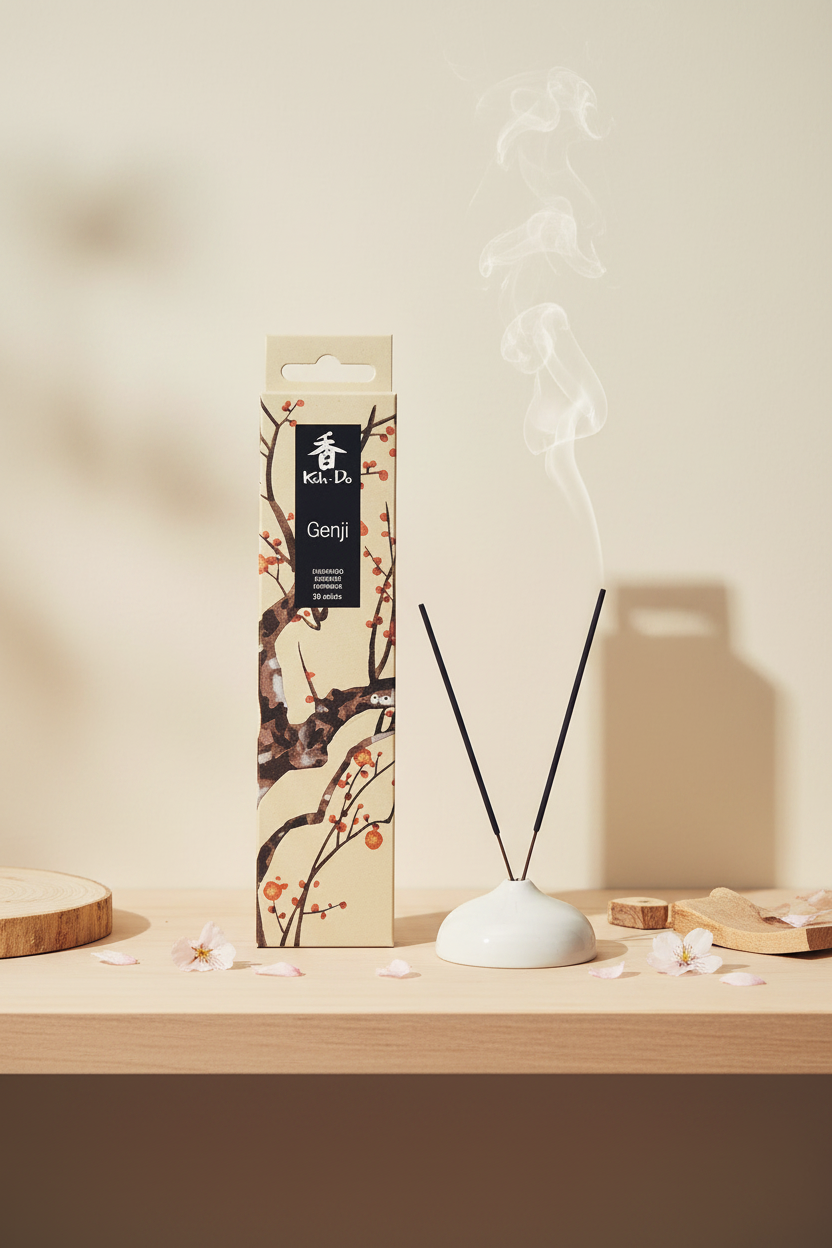 Incenso Giapponese Nippon Kodo Koh-Do Genji al Legno di Aloe e Sandalo - Erboristeria La Clessidra Carpi