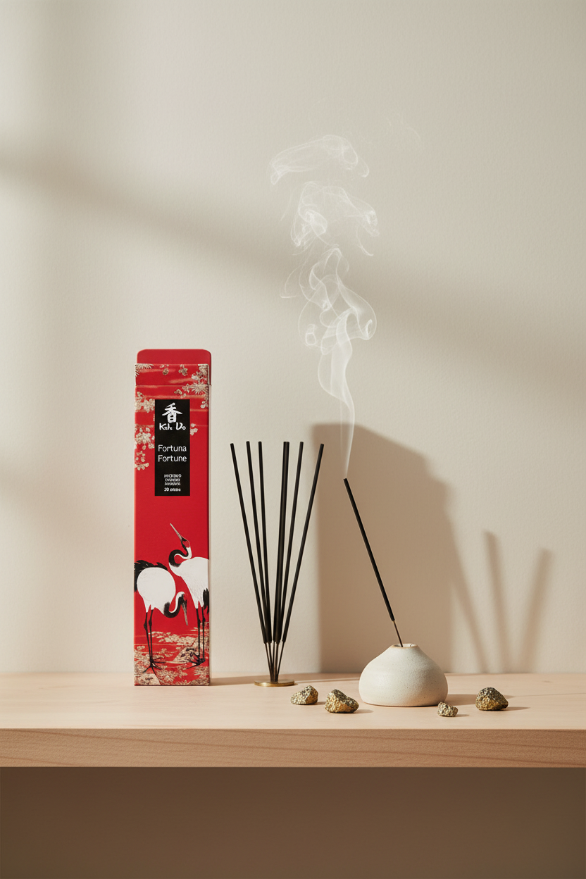 Incenso Giapponese Nippon Kodo Koh-Do Fortuna al Sandalo portafortuna - Erboristeria La Clessidra Carpi