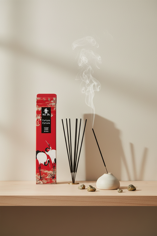 Incenso Giapponese Nippon Kodo Koh-Do Fortuna al Sandalo portafortuna - Erboristeria La Clessidra Carpi