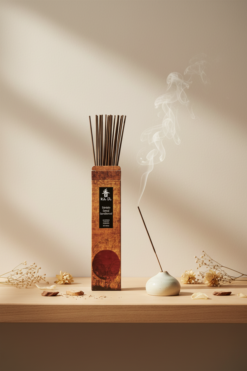 Incenso Giapponese Nippon Kodo Koh-Do Sandalo Legno di Sandalo rilassante - Erboristeria La Clessidra Carpi