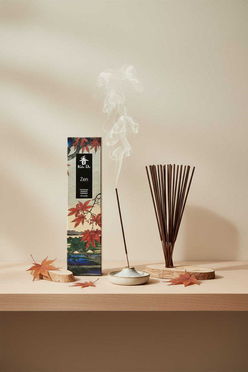 Incenso Giapponese Nippon Kodo Koh-Do Zen al Sandalo per meditazione - Erboristeria La Clessidra Carpi