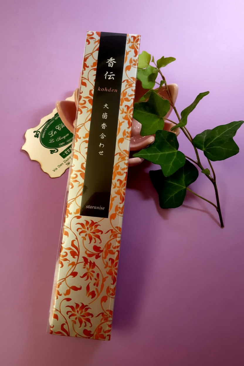 Incenso Giapponese Nippon Kodo Kohden Staranise Anice Stellato Erboristeria La Clessidra Carpi