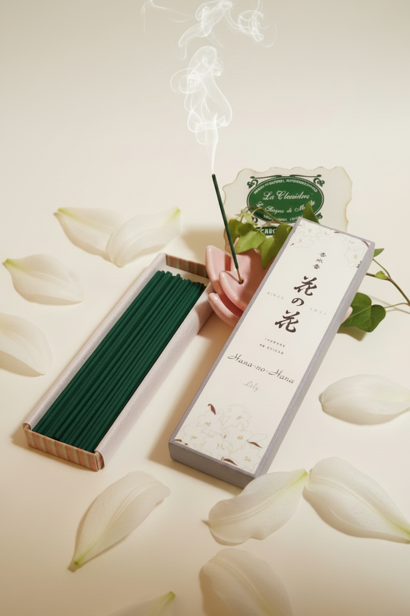 Incenso Giapponese Nippon Kodo Hana No Hana Lily Giglio - Erboristeria La Clessidra Carpi