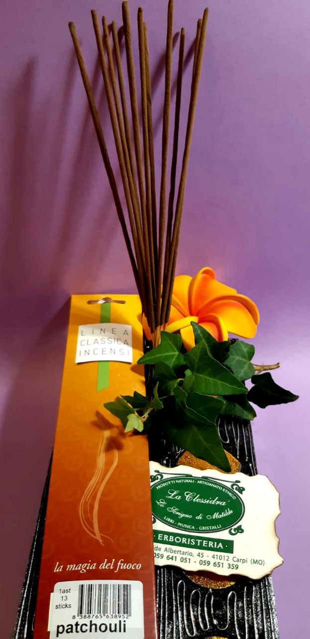 Incenso in stick tradizionale Dhanvantari: patchouli