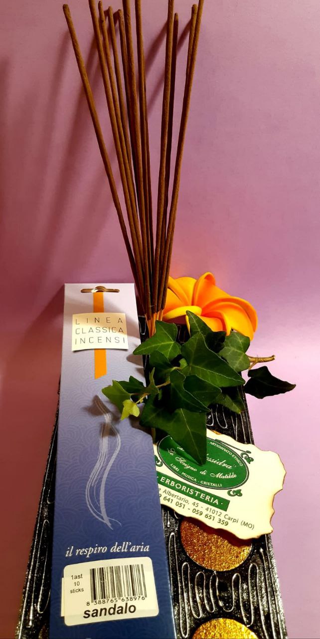 Incenso in stick tradizionale Dhanvantari: sandalo