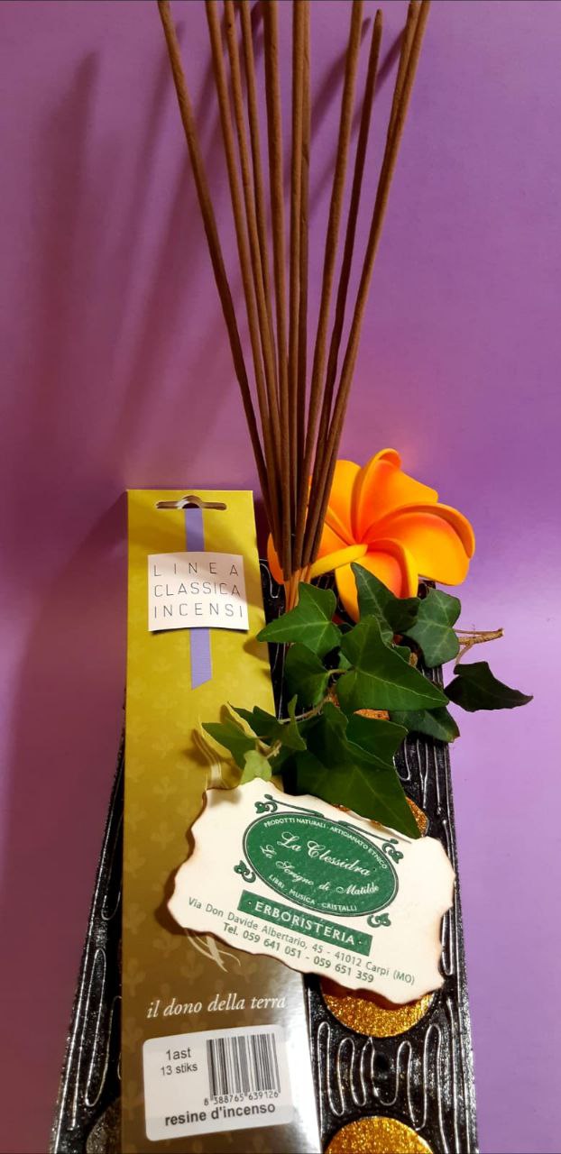 Incenso in stick tradizionale Dhanvantari: resine d'incenso