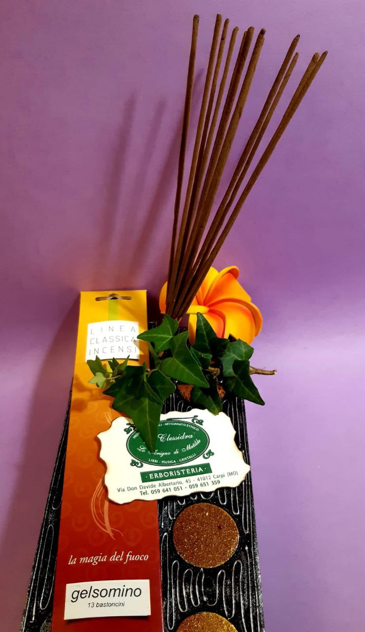 Incenso in stick tradizionale Dhanvantari: gelsomino