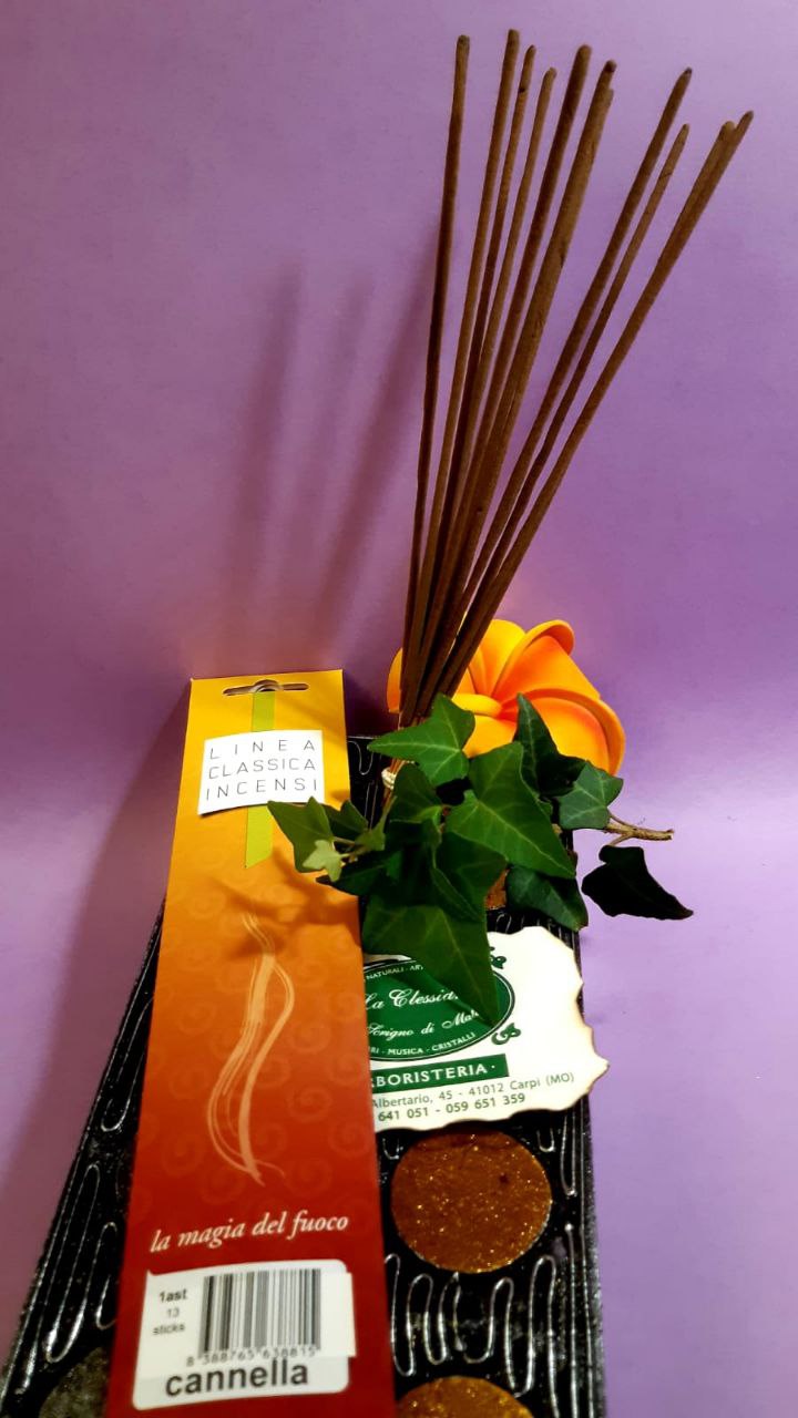 Incenso in stick tradizionale Dhanvantari: cannella