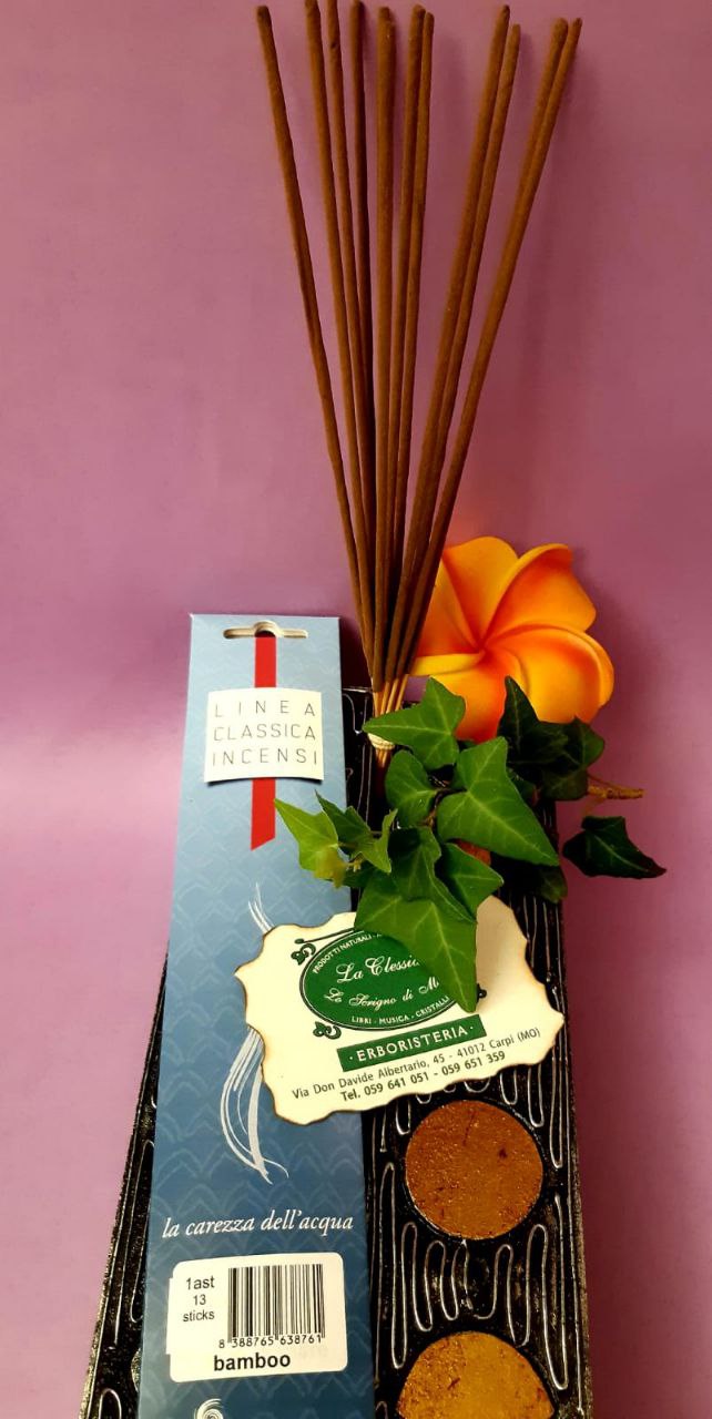 Incenso in stick tradizionale Dhanvantari: bambù