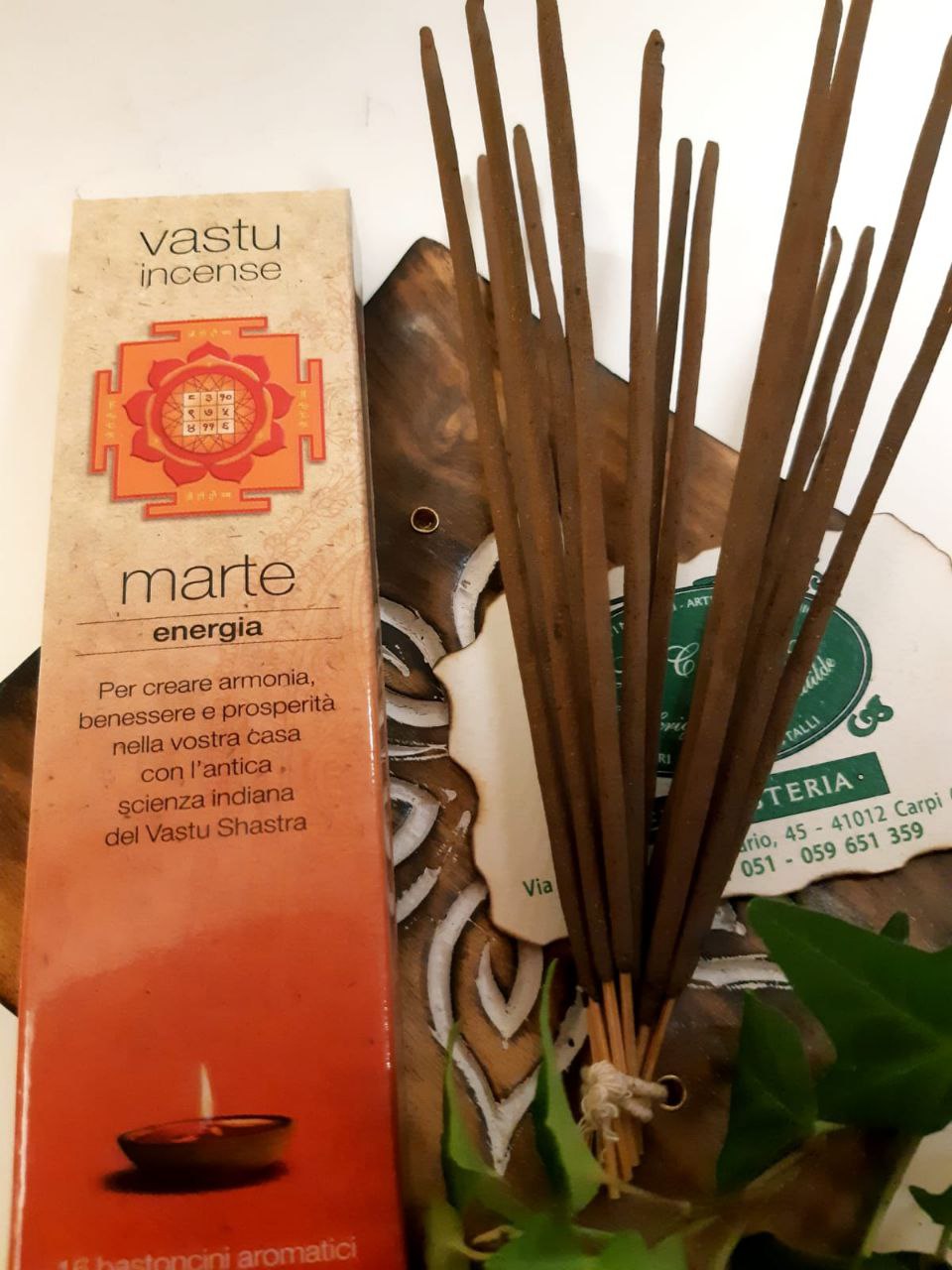 INCENSO IN STICK VASTU: MARTE