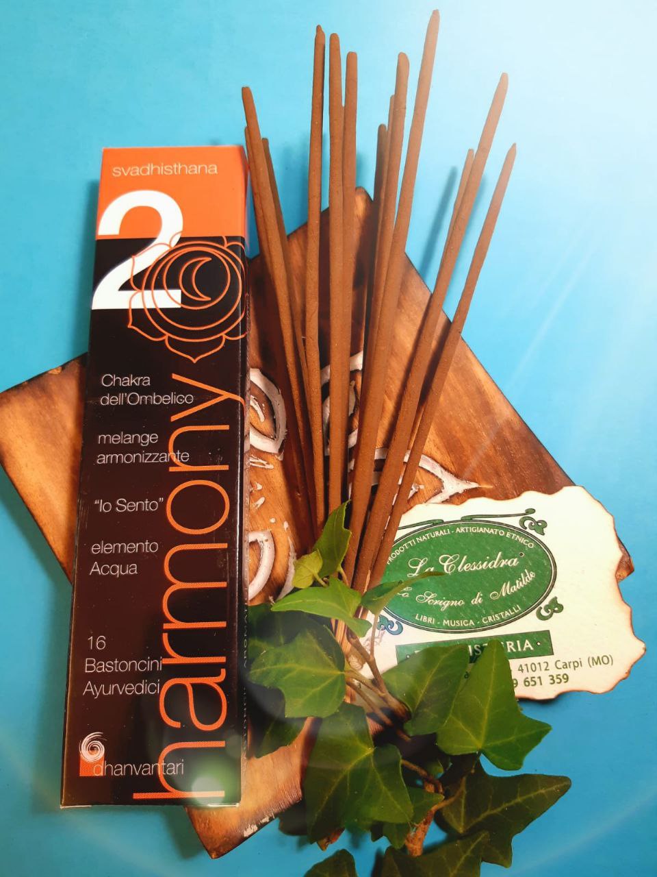 Incenso in stick ayurvedico dei chakra: N°2 SVADHISTHANA