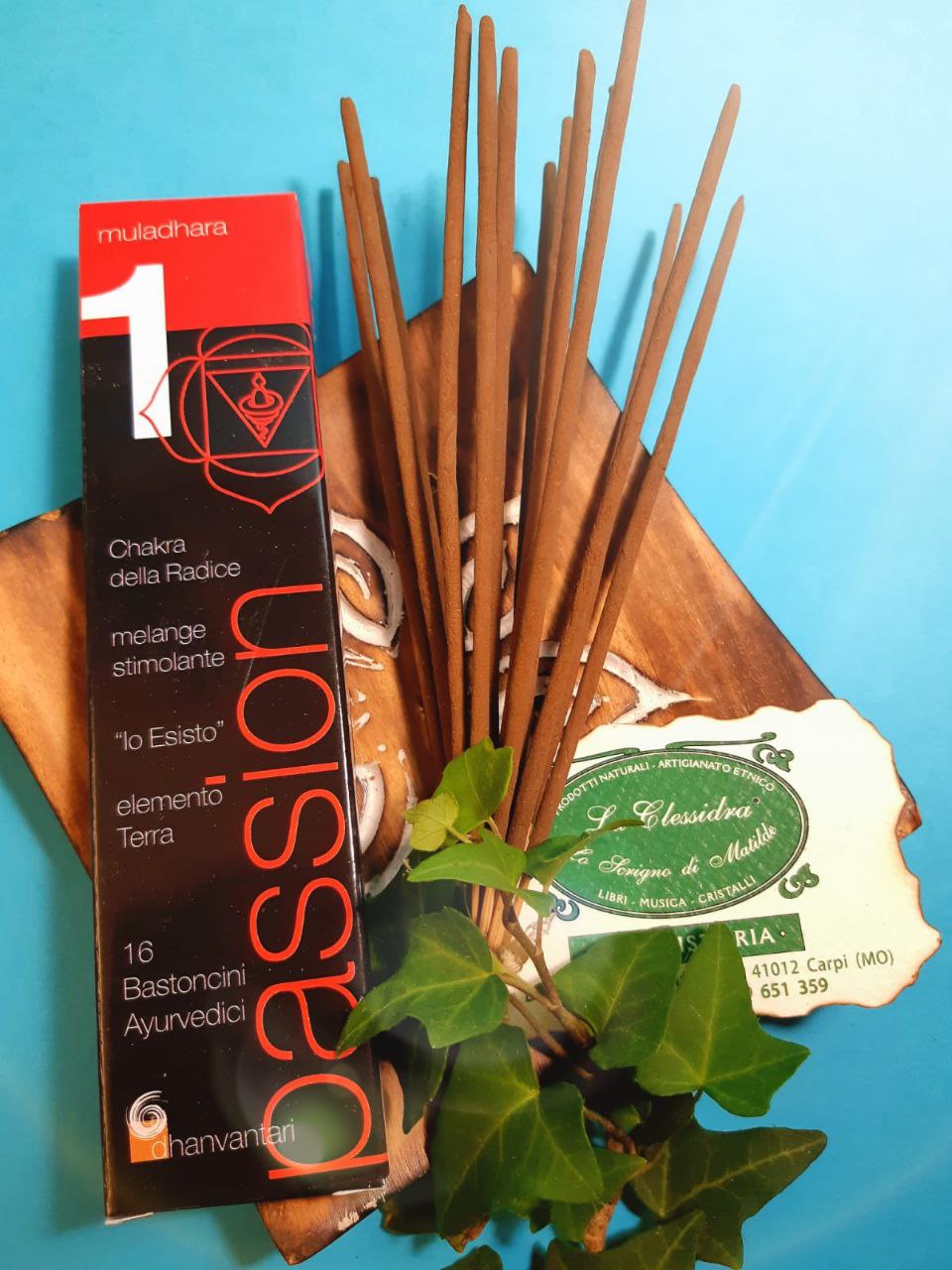 Incenso in stick ayurvedico dei chakra: N°1 VISHUDDA