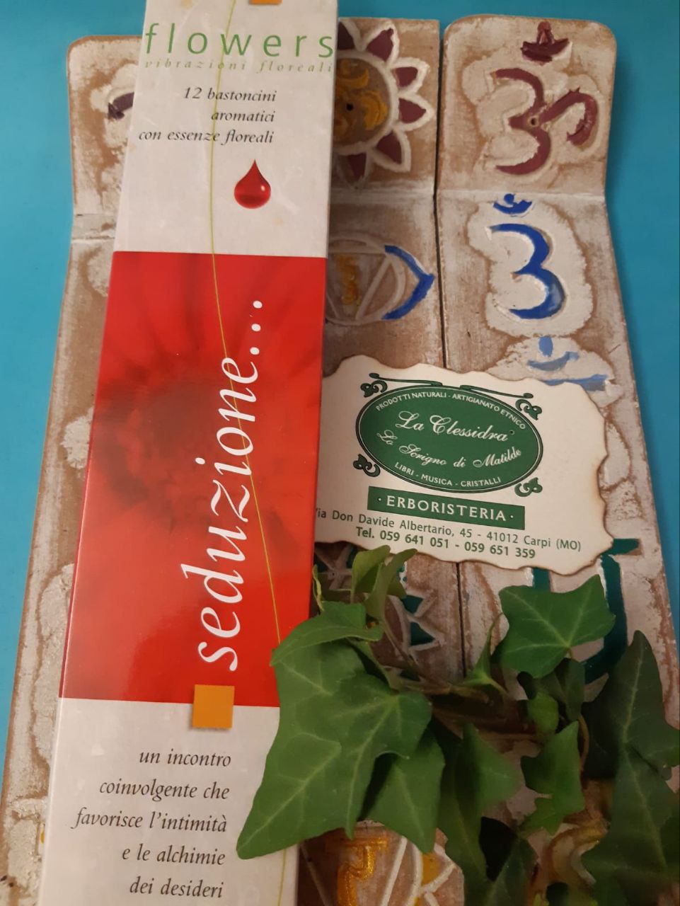 Incenso in stick flowers ai fiori di Bach: SEDUZIONE