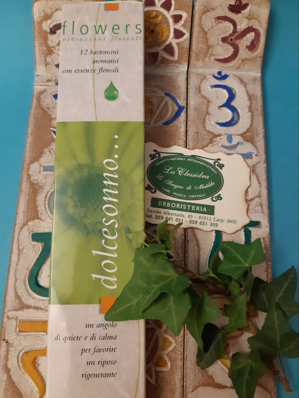 Incenso in stick flowers ai fiori di Bach: DOLCESONNO