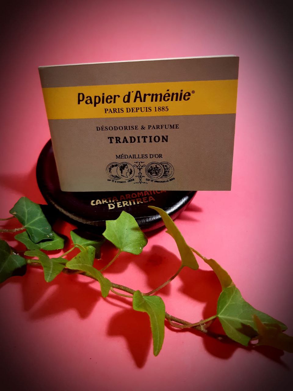 Papier d'Armenie: TRADITION