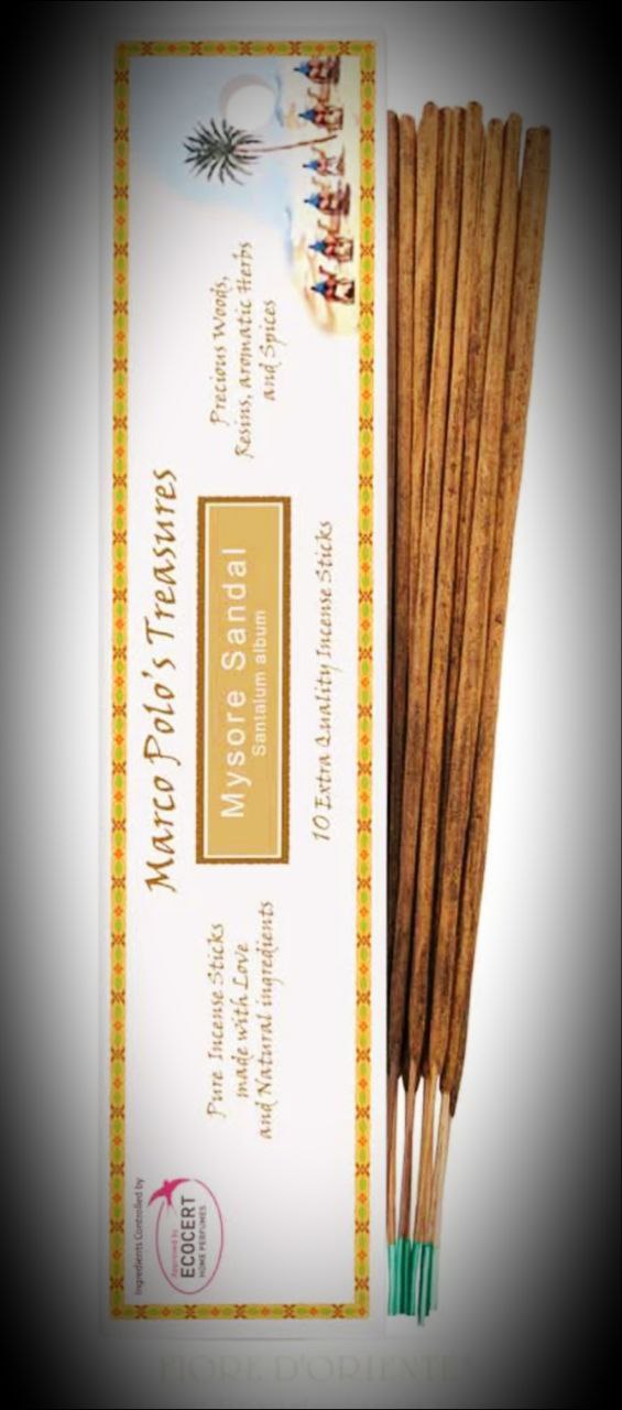 INCENSO IN STICK MARCO POLO:  MYSORE SANDAL