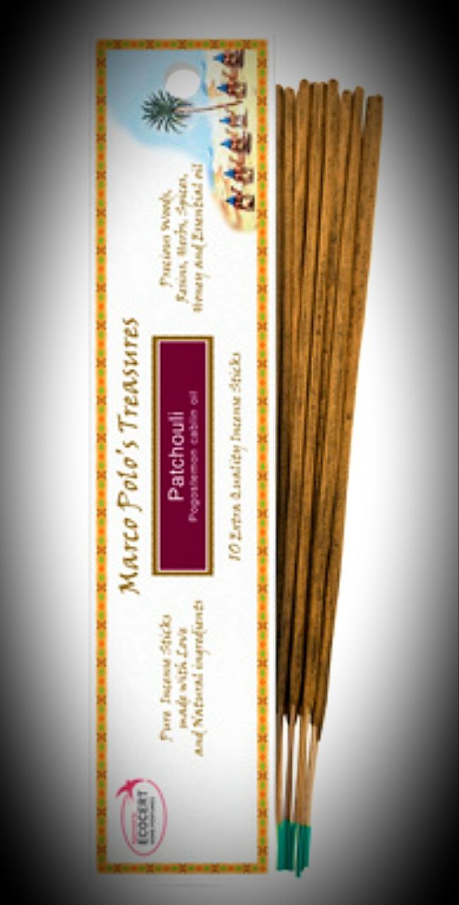 INCENSO IN STICK MARCO POLO: PATCHOULI