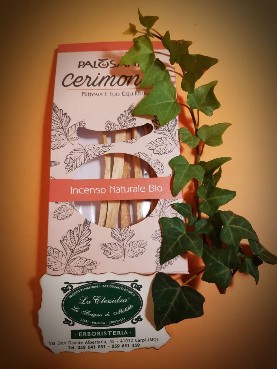 Palo santo:  PALETTO  PALO SANTO CERIMONIAL (conf. da 5 paletti)