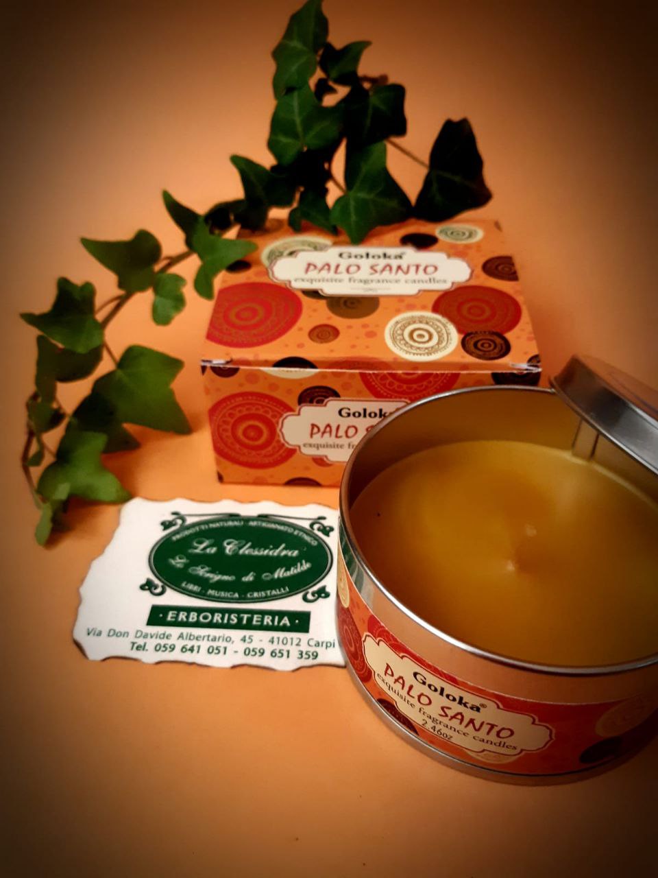 Goloka: CANDELA DI PALO SANTO