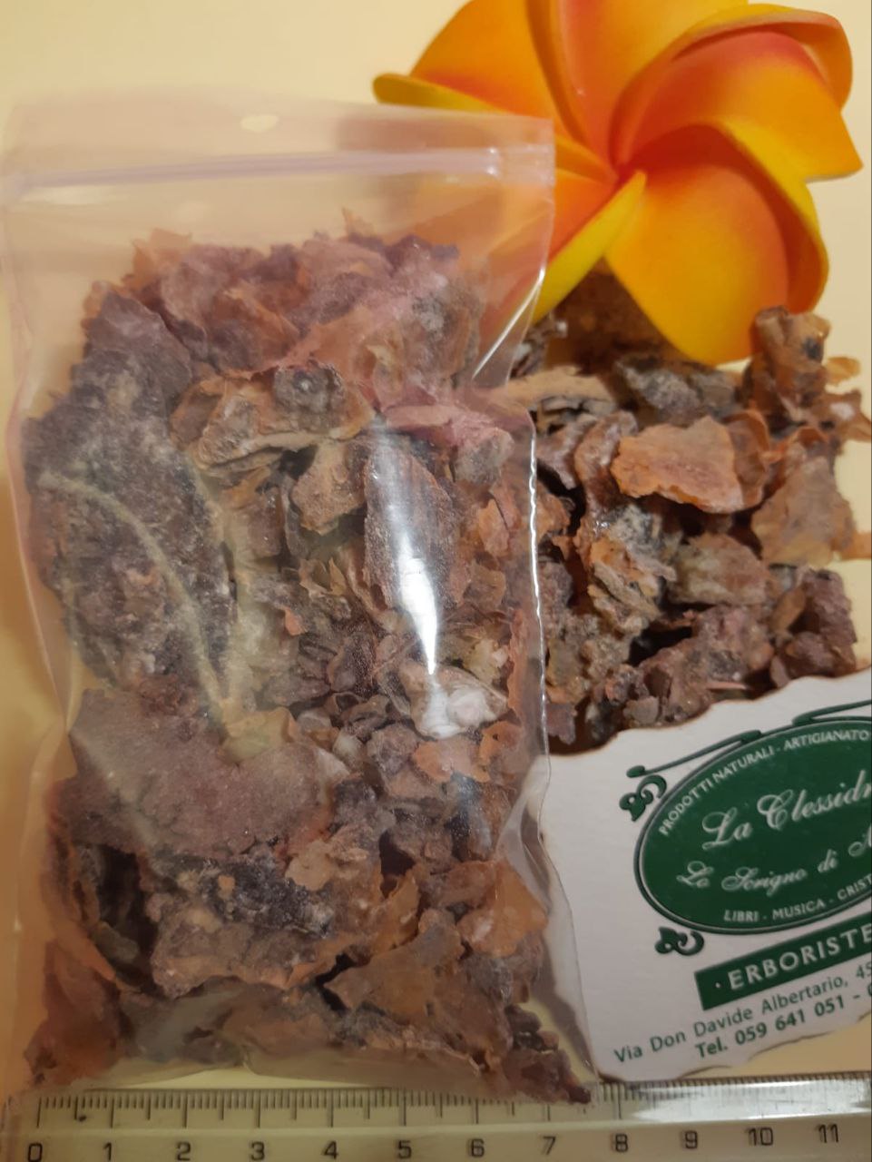 INCENSO IN GRANI: OLIBANO MIGIURTINO (Boswellia Frereana)