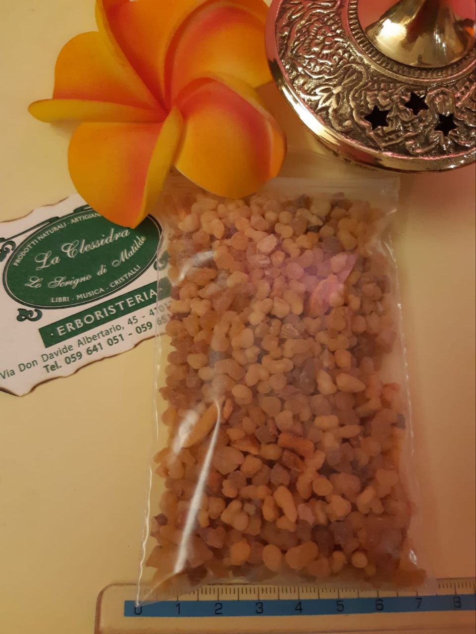 INCENSO IN GRANI: OLIBANO DEL SIAM (Boswellia Carterii con Styrax Benzoin)