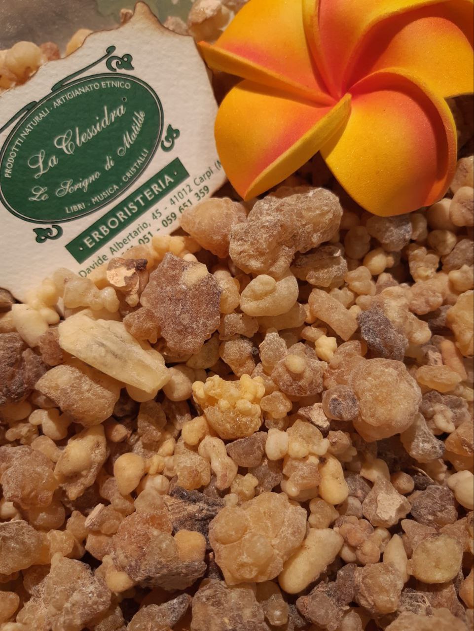 INCENSO IN GRANI: OLIBANO ARABO EXTRA (Boswellia Sacra)