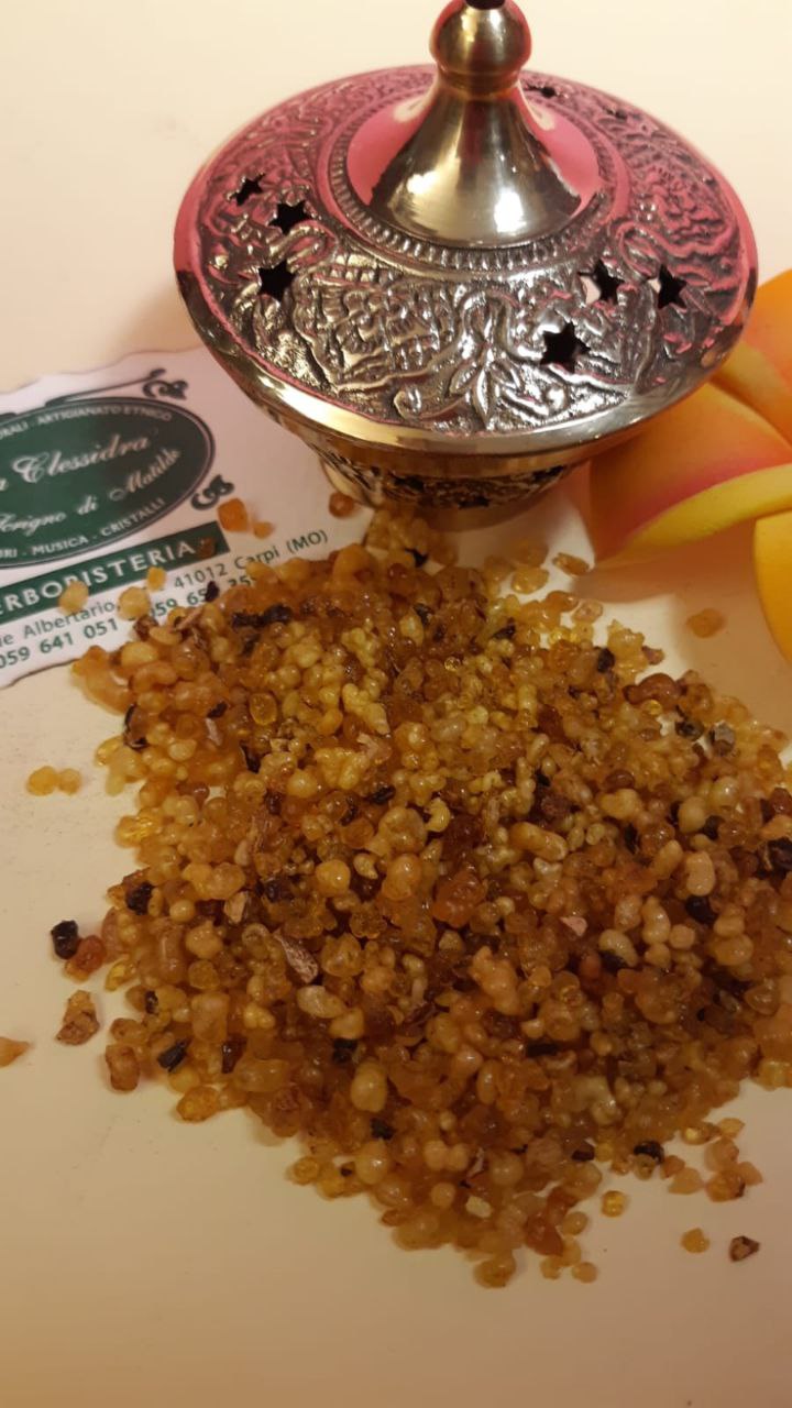 INCENSO IN GRANI:  ERITREA GIALLA (mix oleoresine)