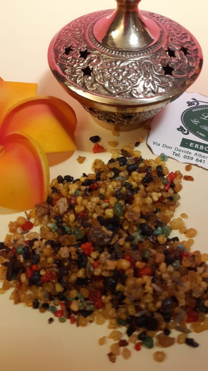 INCENSO IN GRANI:  PURIFICANTE (mix oleoresine)