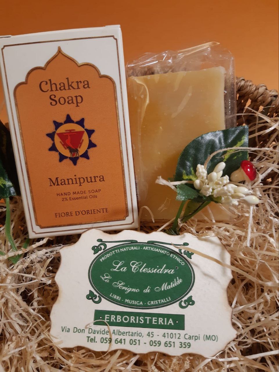 Chakra sapone: N°3 MANIPURA