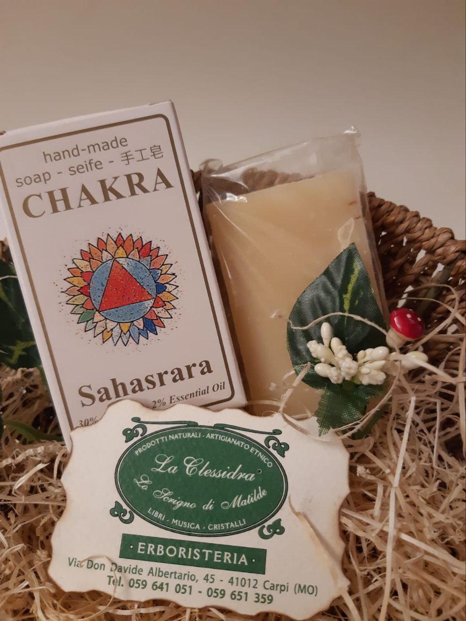 Chakra sapone: N°7  SAHASRARA
