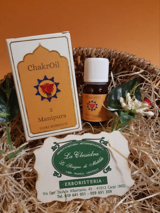 Chakra olio essenziale: N°3  MANIPURA