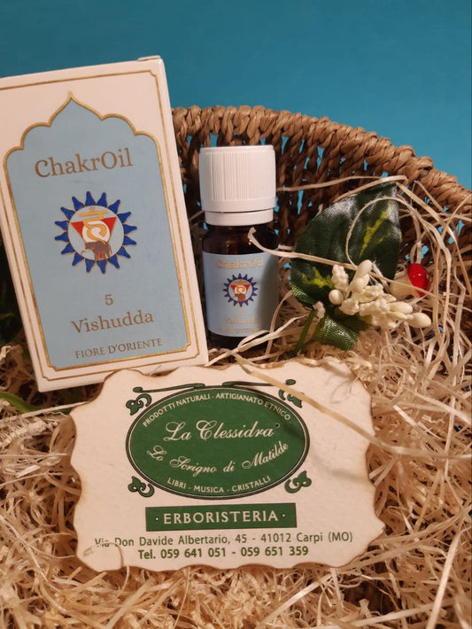 Chakra olio essenziale: N°5  VISHUDDA