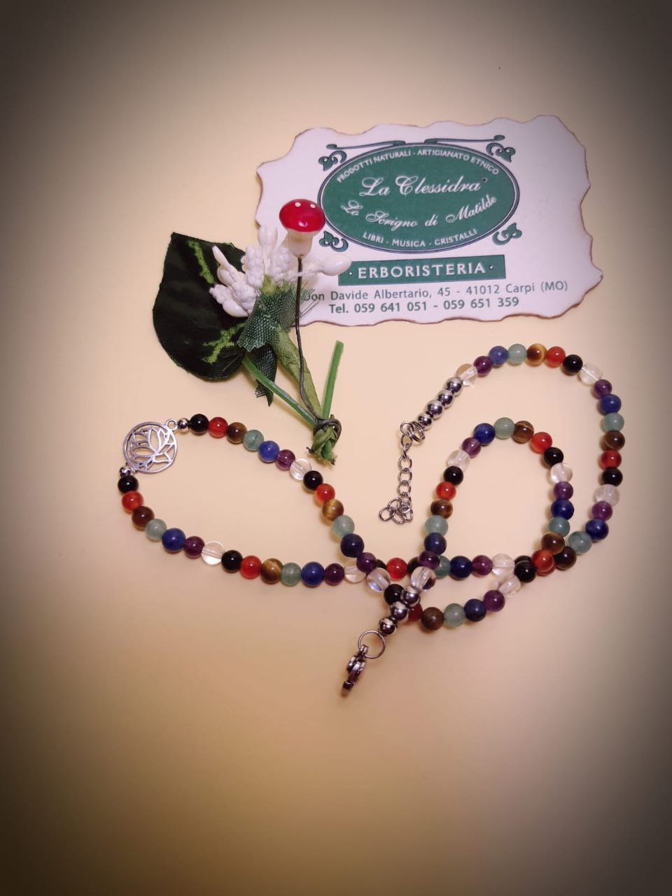 CHAKRA COLLANA HARMONY : TUTTI I CHAKRA (PIETRE MISTE)