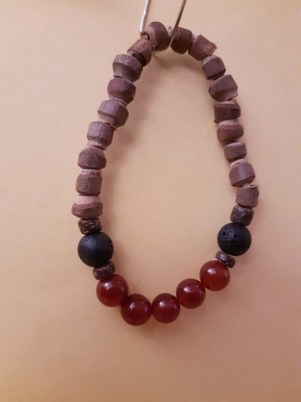 CHAKRA BRACCIALE ETNICO: n°2 SWADHISTANA CORNIOLA