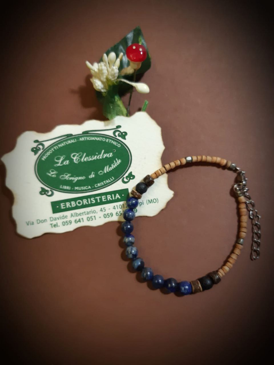 CHAKRA BRACCIALE ORIGINAL: n°5 VISHUDDA LAPISLAZZULI