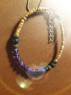 CHAKRA BRACCIALE ORIGINAL: n°6 AJNA AMETISTA