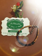 CHAKRA BRACCIALE ORIGINAL: n°6 AJNA AMETISTA