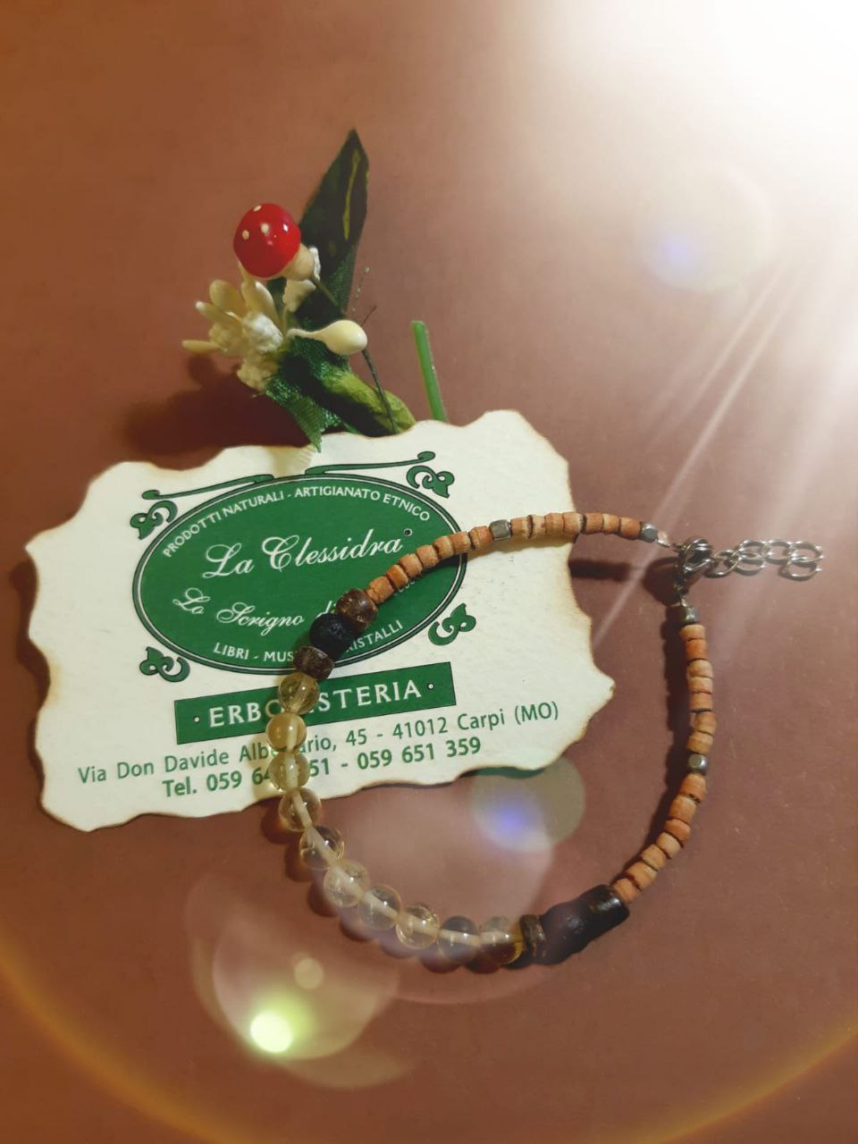 CHAKRA BRACCIALE ORIGINAL: n°3 MANIPURA QUARZO CITRINO