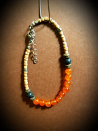 CHAKRA BRACCIALE ORIGINAL: n°2 SWADHISTANA CORNIOLA