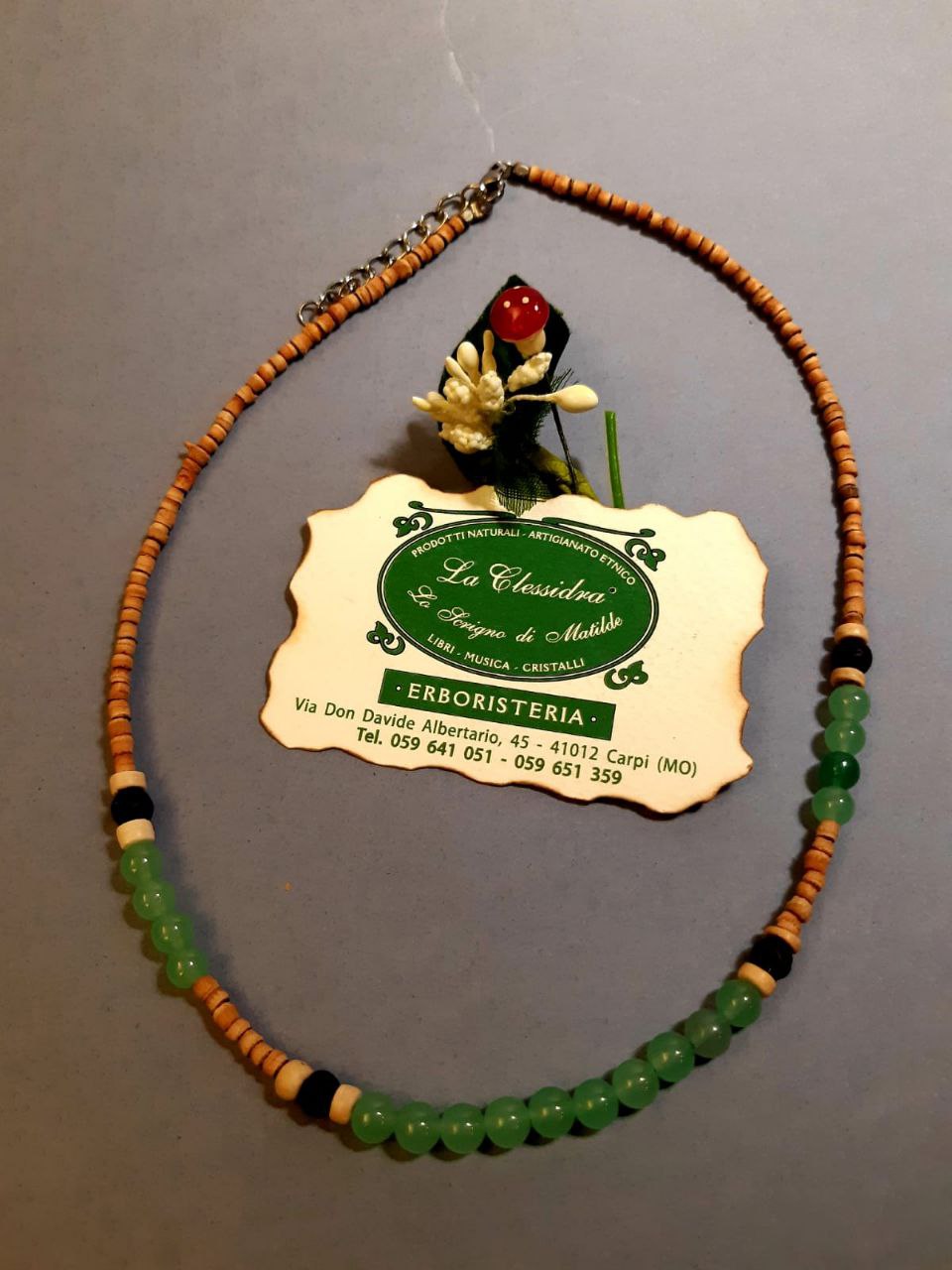 CHAKRA COLLANA ORIGINAL: n°4 ANAHATA AVVENTURINA