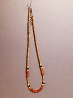 CHAKRA COLLANA ORIGINAL: n°2 SWADHISTANA CORNIOLA