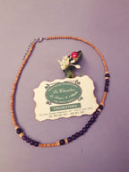 CHAKRA COLLANA ORIGINAL: n°6 AJNA AMETISTA