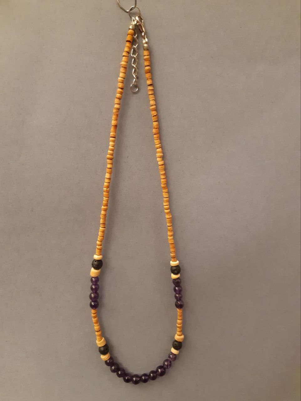 CHAKRA COLLANA ORIGINAL: n°6 AJNA AMETISTA