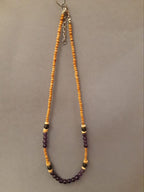 CHAKRA COLLANA ORIGINAL: n°6 AJNA AMETISTA