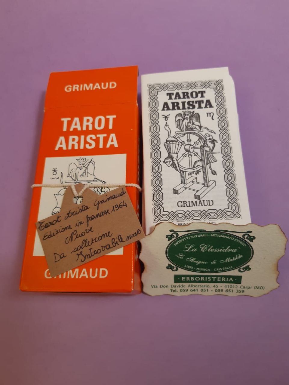 TAROCCHI: TAROT ARISTA di J. M. Simon
