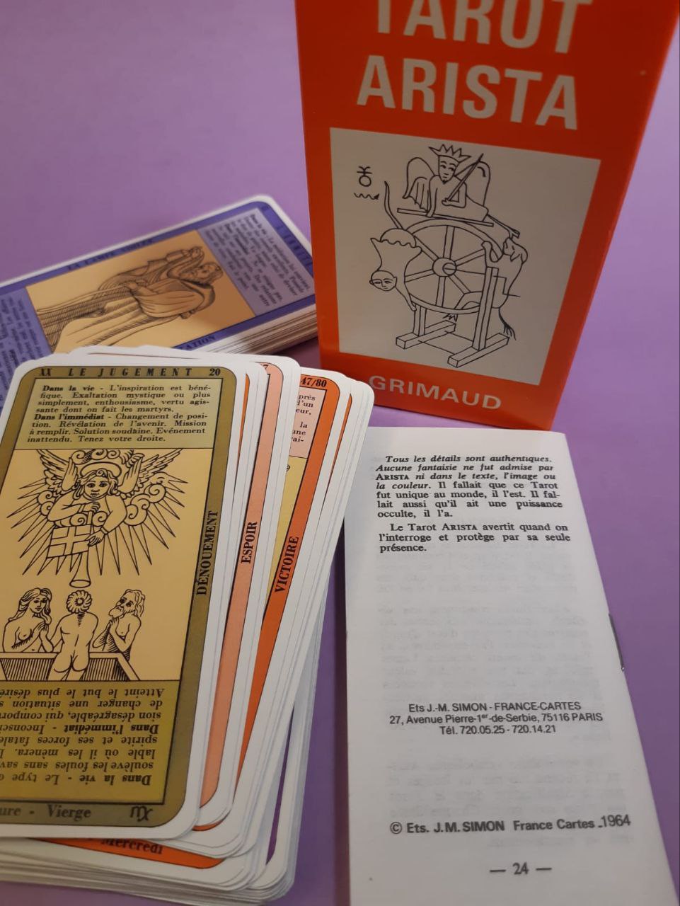 TAROCCHI: TAROT ARISTA di J. M. Simon