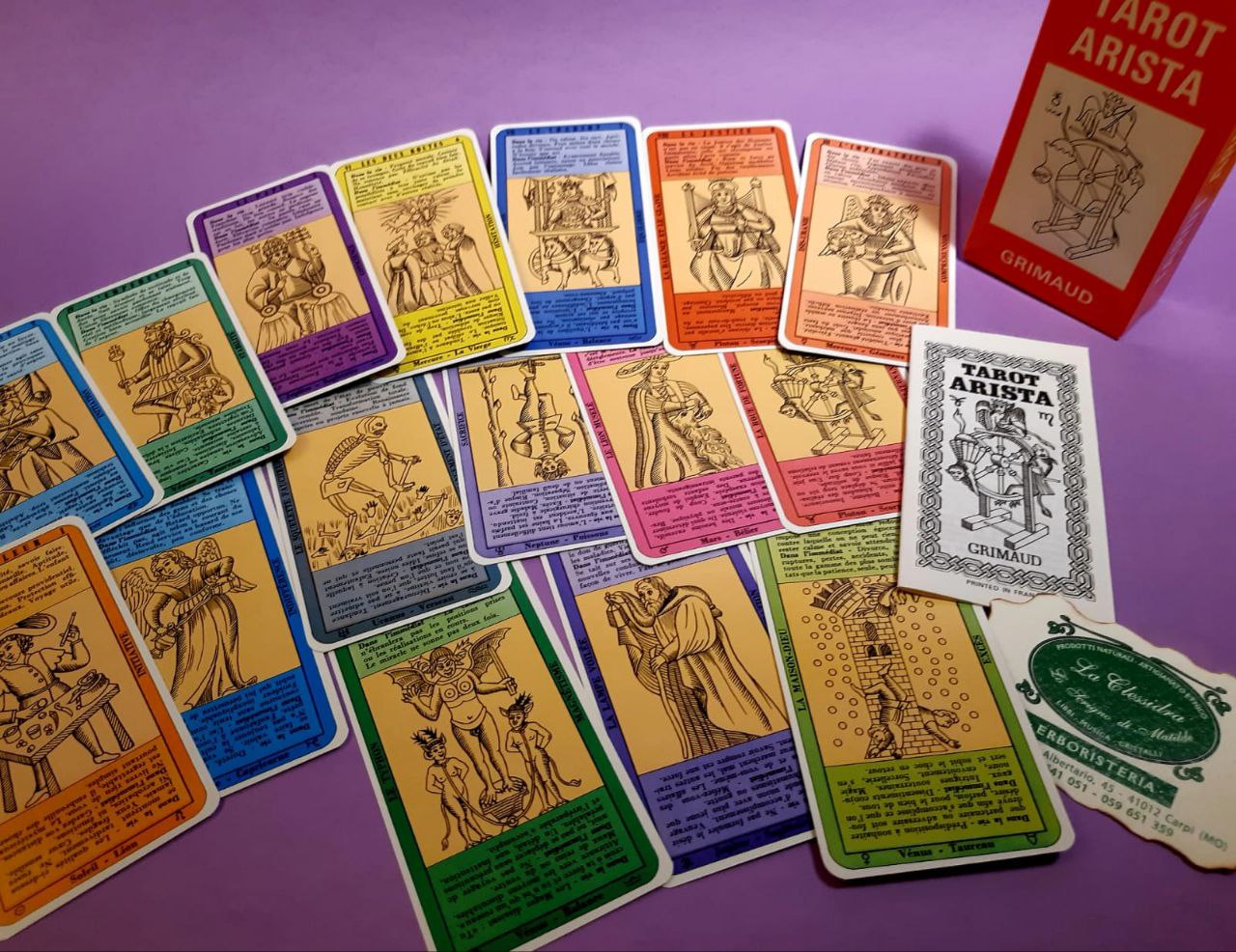 TAROCCHI: TAROT ARISTA di J. M. Simon