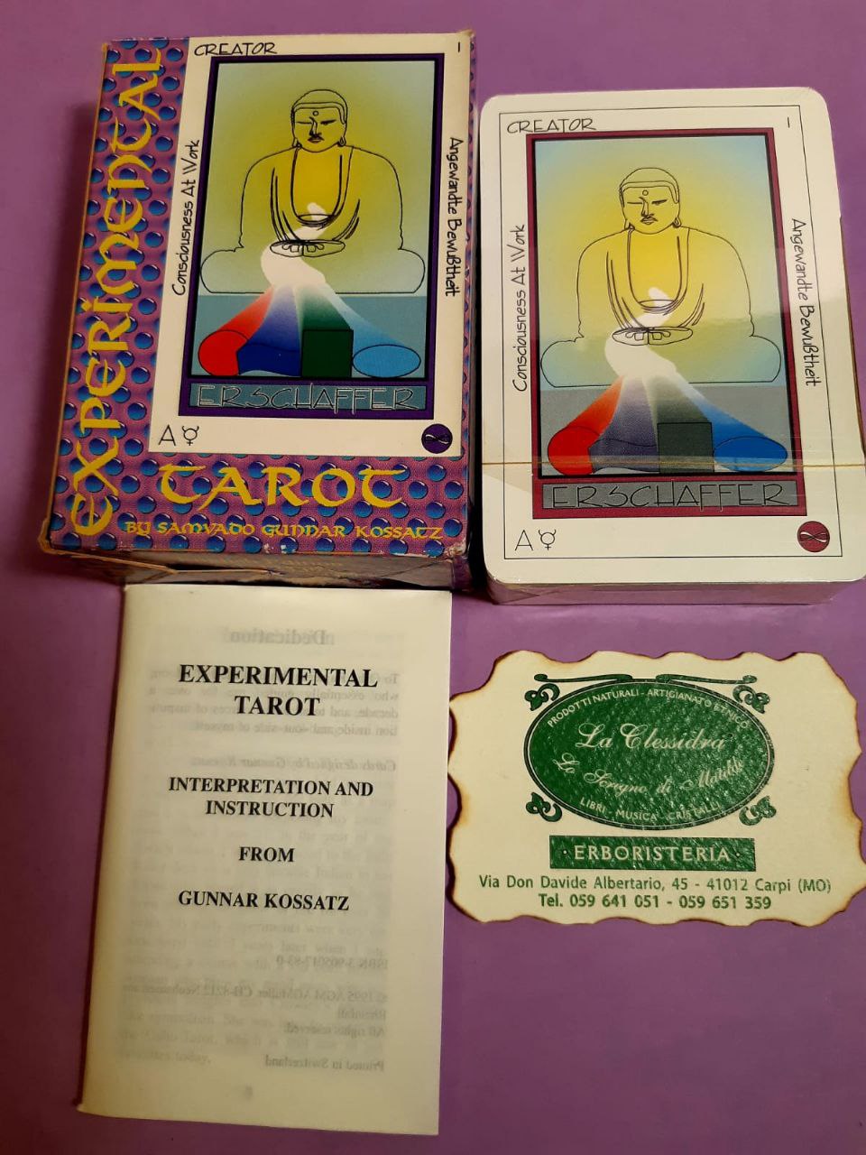 TAROCCHI: EXPERIMENTAL TAROT by Gunnar Kossatz